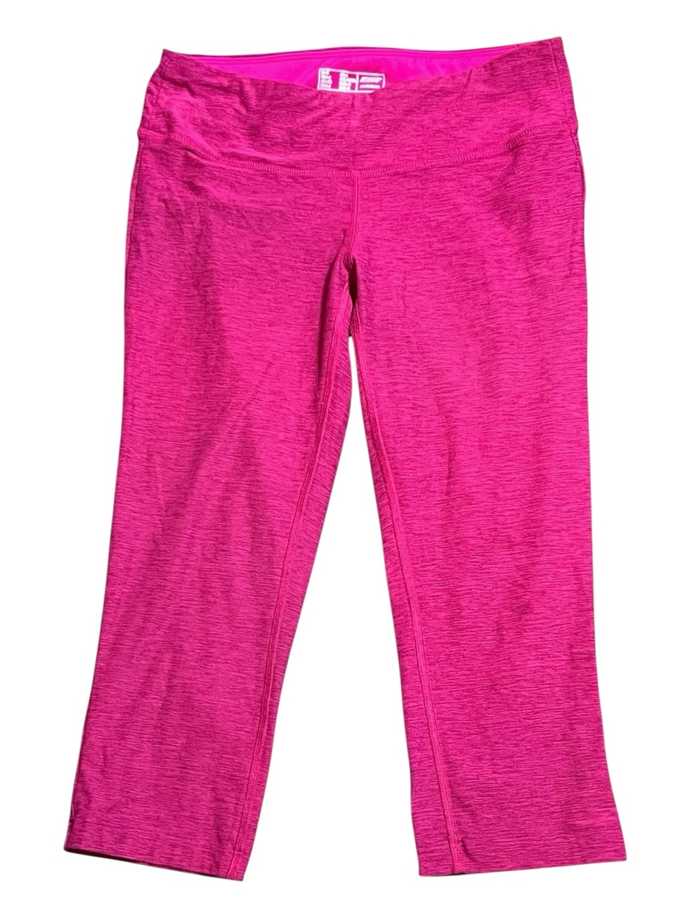New Balance Women's Heather Magenta Cropped Leggings Size M